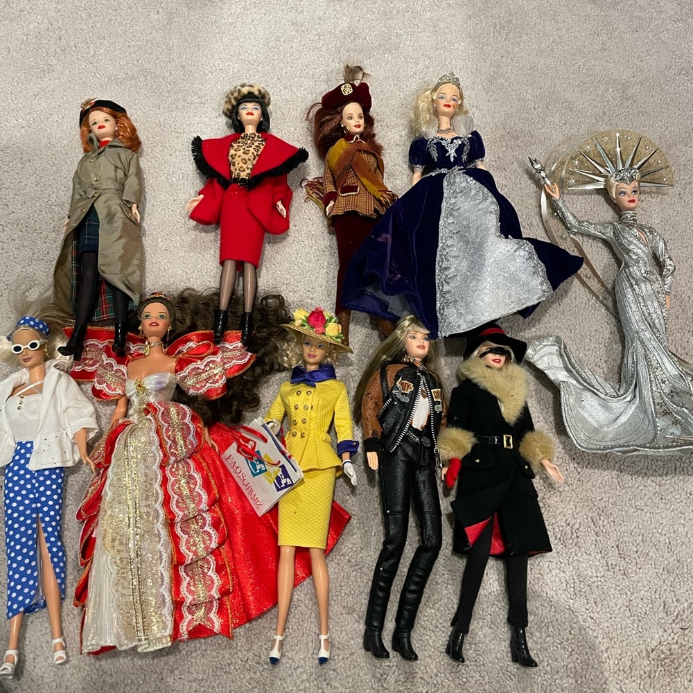 10 Collectable Barbies